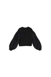 Tricot Baloon Jumper  black