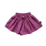 VIOLET Wide Leg Shorts / Violet